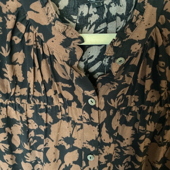 RAILS CAMILLE FLORAL SHIRT IN GARDEN SILHOUETTE SIZE LARGE - Picture 3 of 4